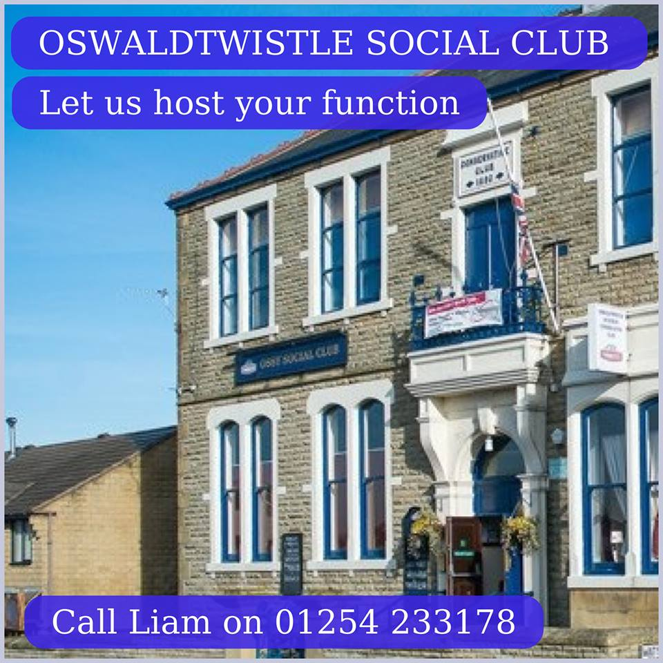 'Oswaldtwistle Social Club' Rhyddings Street, Oswaldtwistle